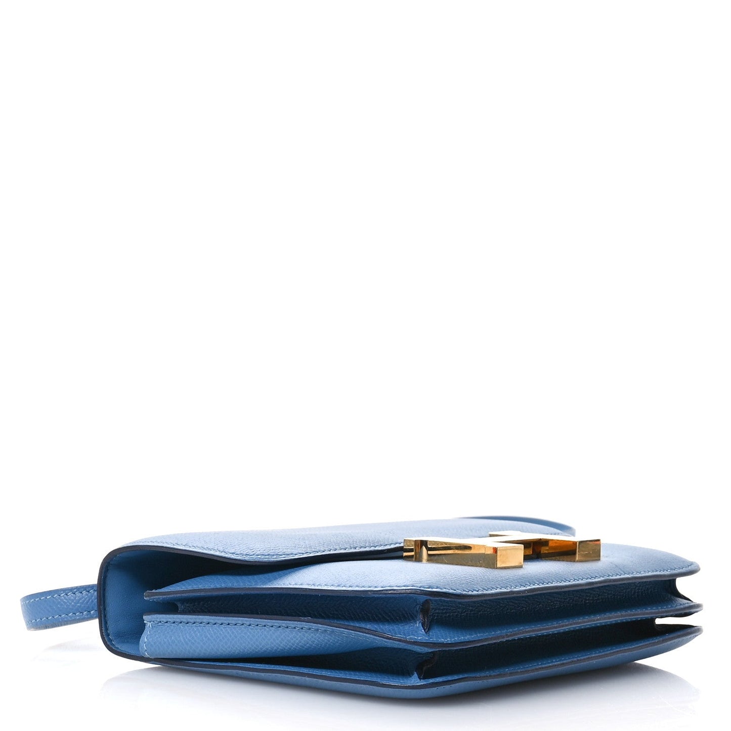 Hermes Epsom Constance 18 Bleu Azur