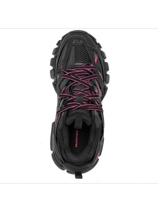 Luxury Balenciaga Trending 2026 Track Runner Low Top Sneakers Black Pink