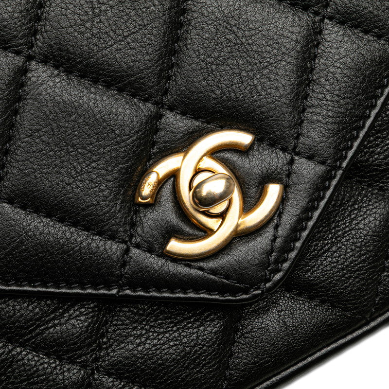 Chanel Coco Mark Matelasse Lambskin 2way waist bag
