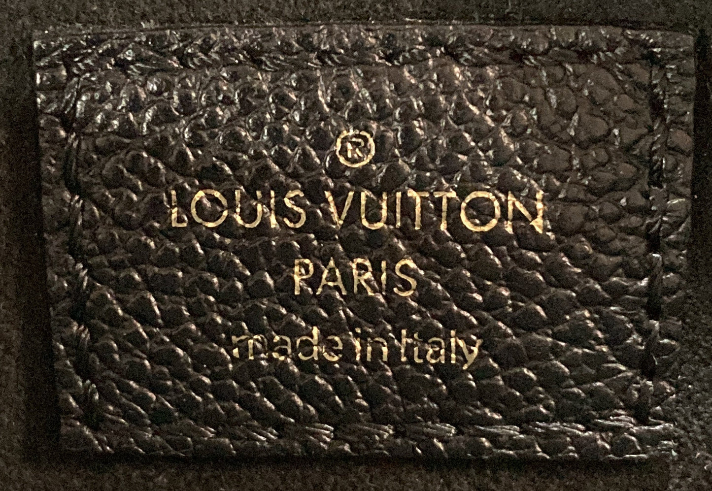 Louis Vuitton Vavin Handbag Monogram Empreinte Leather PM