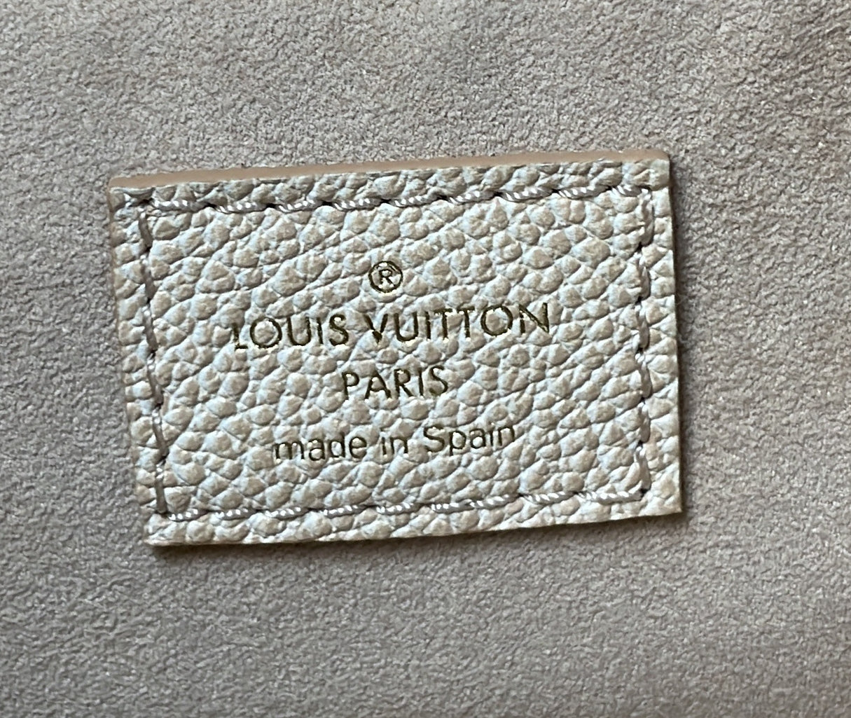 Louis Vuitton Neverfull NM Tote Stardust Monogram Empreinte Leather MM