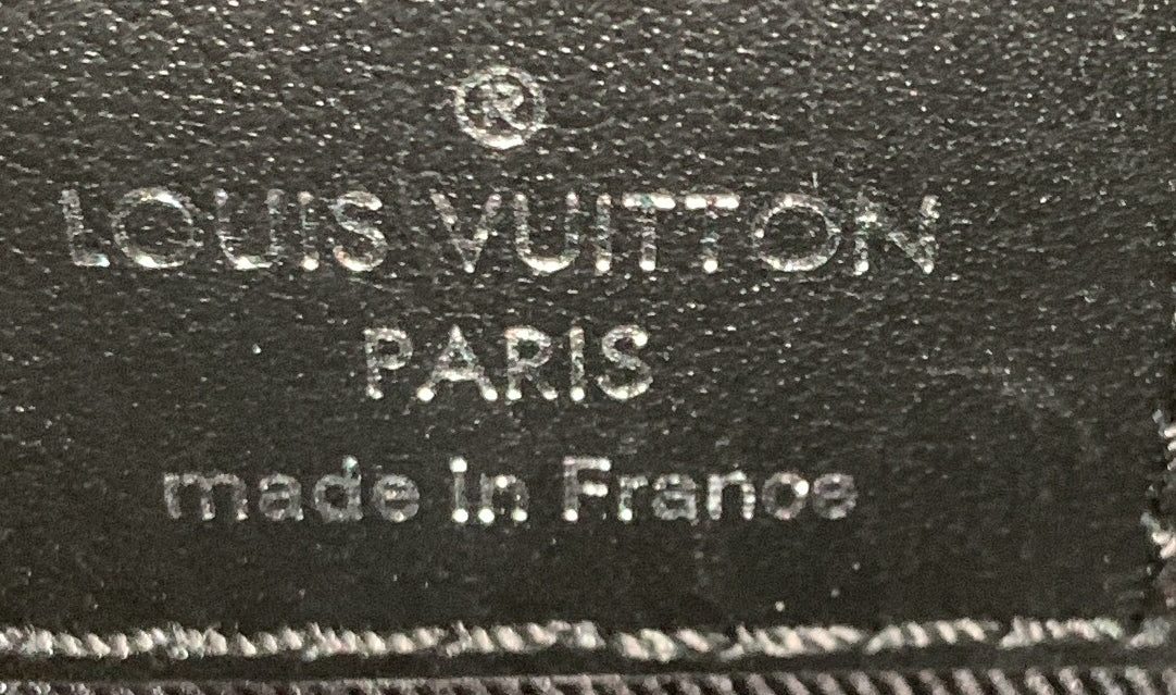 Louis Vuitton Keepall Bandouliere Bag Reverse Monogram Eclipse Canvas XS