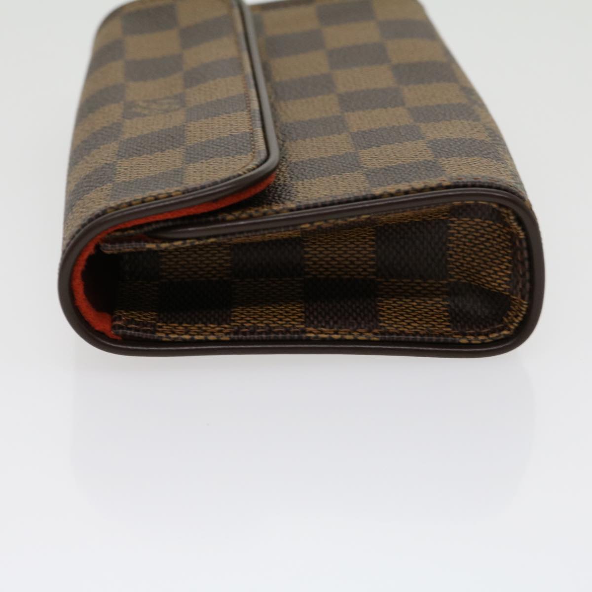 LOUIS VUITTON Damier Ebene Pochette Florentine Waist Bag N51856 LV Auth 30752A