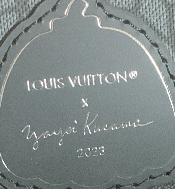 Louis Vuitton Weekend Tote Yayoi Kusama Pumpkins Reverse Monogram Eclipse Canvas GM