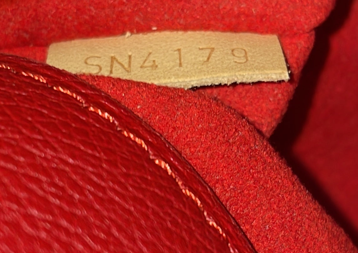 Louis Vuitton Pallas Tote Monogram Canvas with Leather