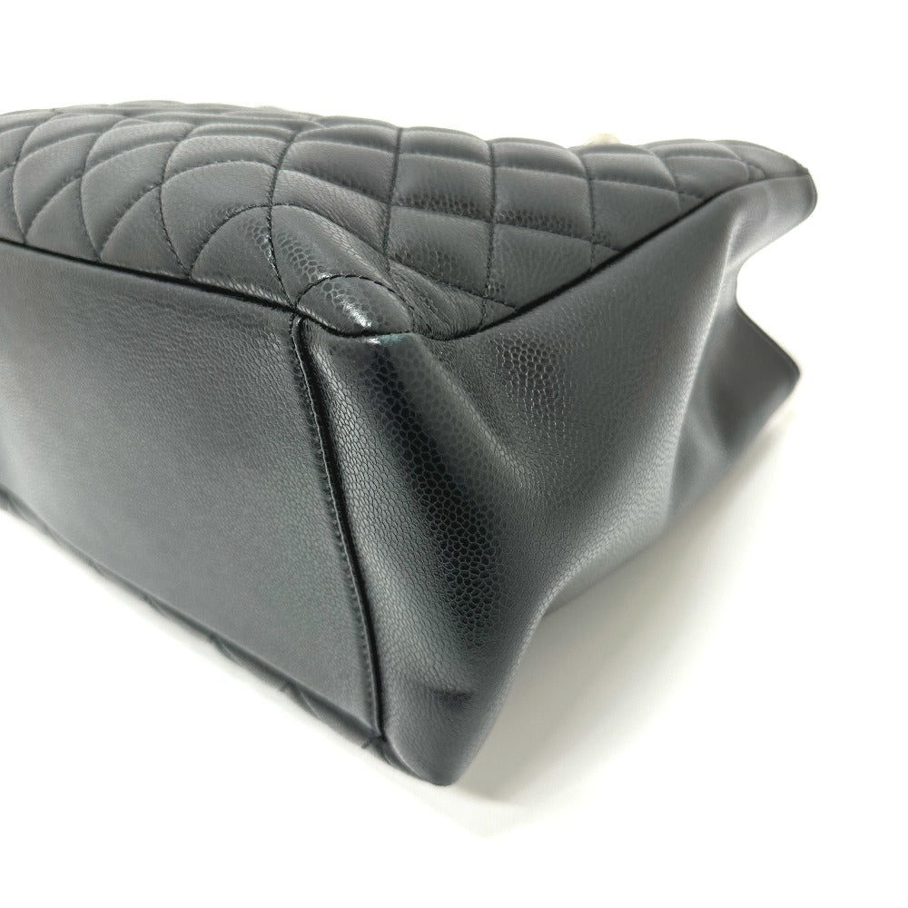 CHANEL Tote Bag A50995 Caviar skin black CC COCO Mark Matelasse GST