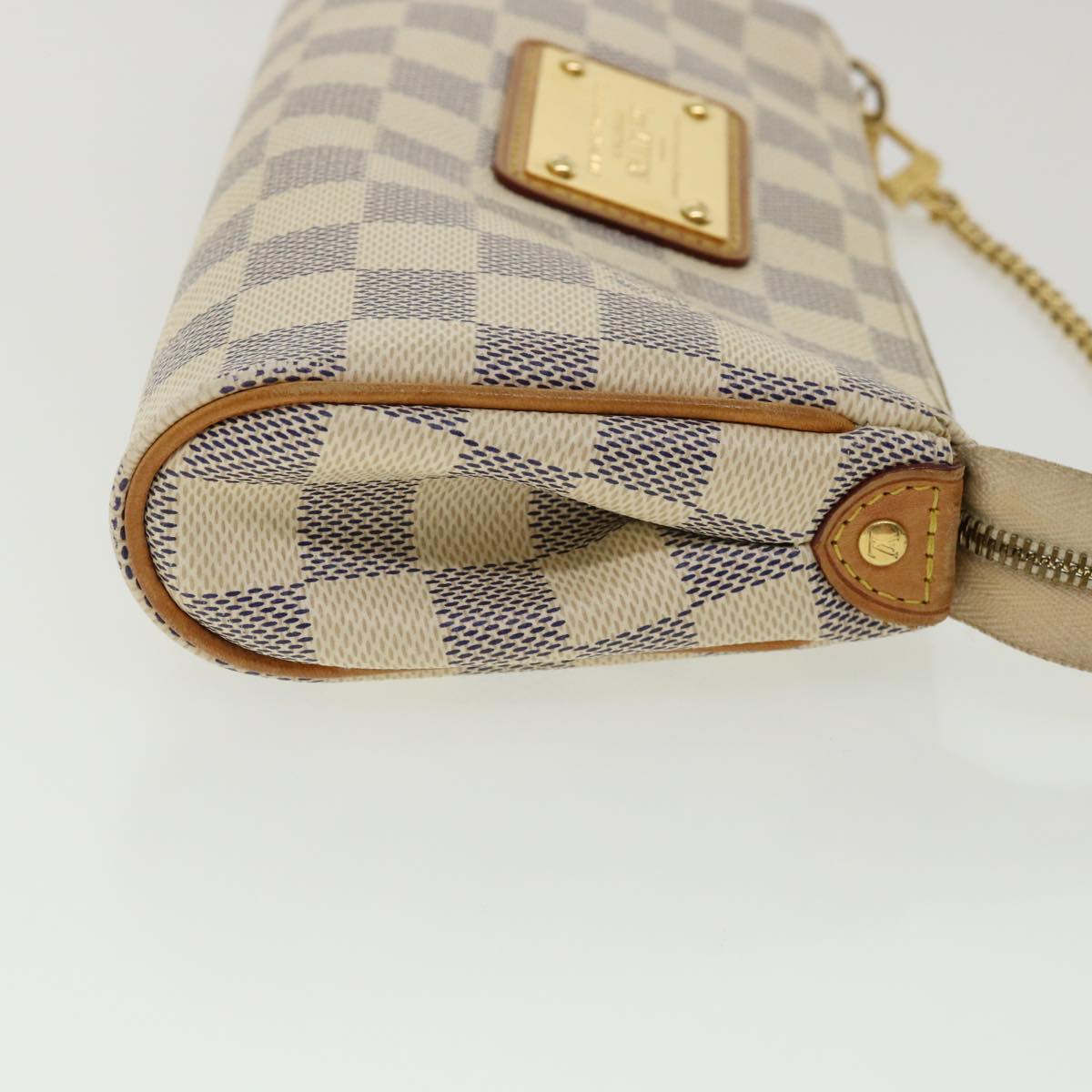 LOUIS VUITTON Damier Azur Eva Shoulder Bag 2way N55214 LV Auth 31850A