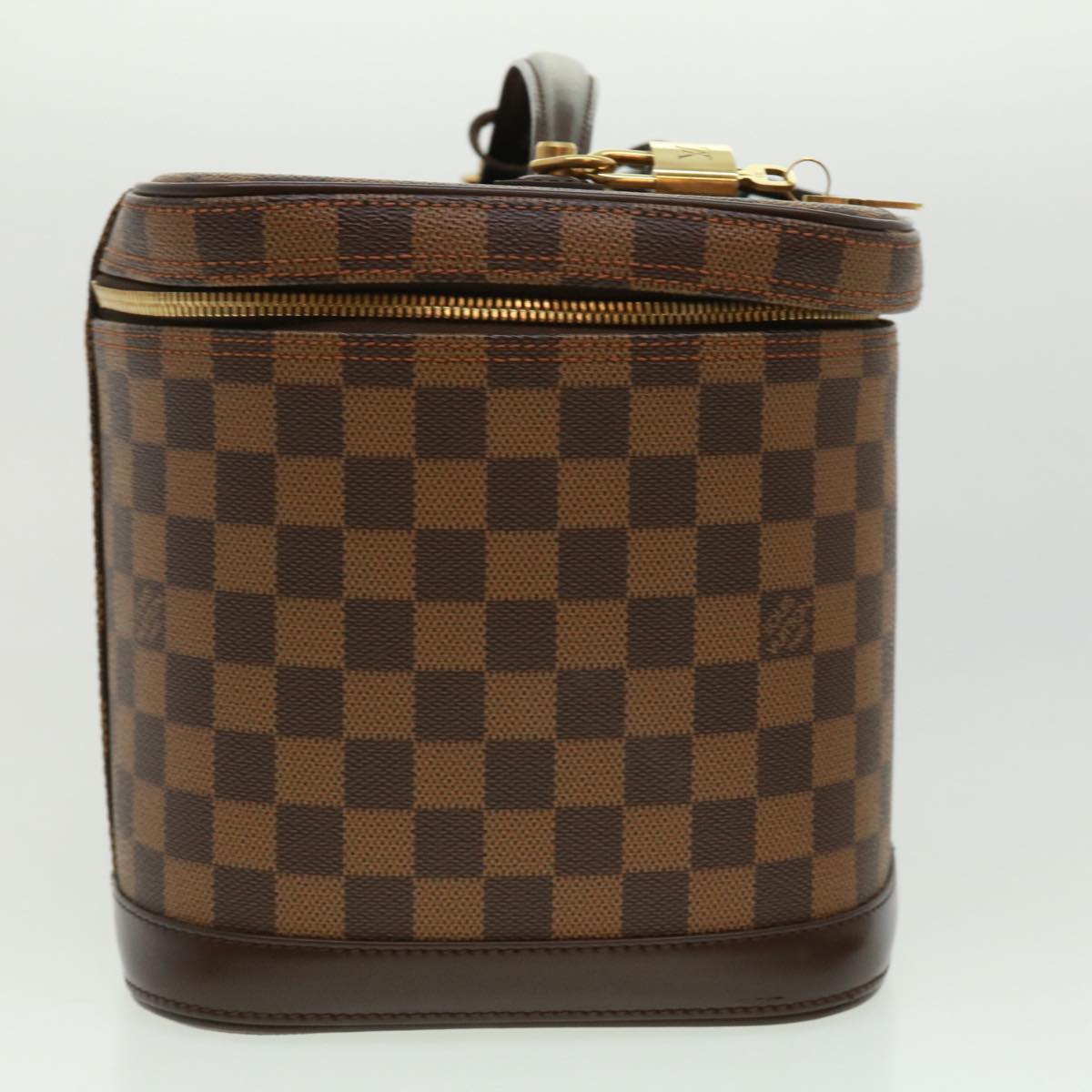 LOUIS VUITTON Damier Ebene Nice Hand Bag SPO 2way N47280 LV 32758
