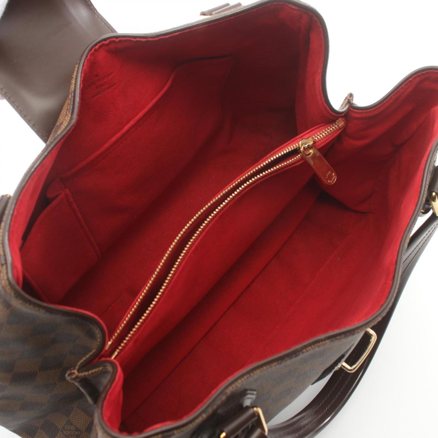 Louis Vuitton Coated Canvas Pvc Leather Handbag