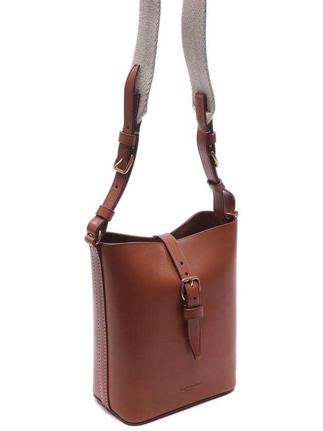 Luxury Saint Laurent Trending 2025 Mini Bucket Bag Brown