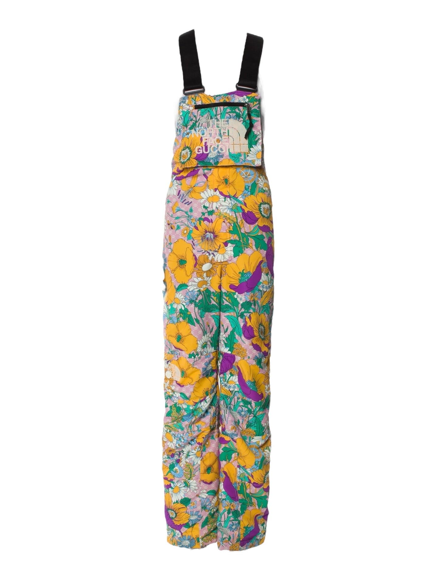 Gucci x North Face Floral Multicolor Ski Bib