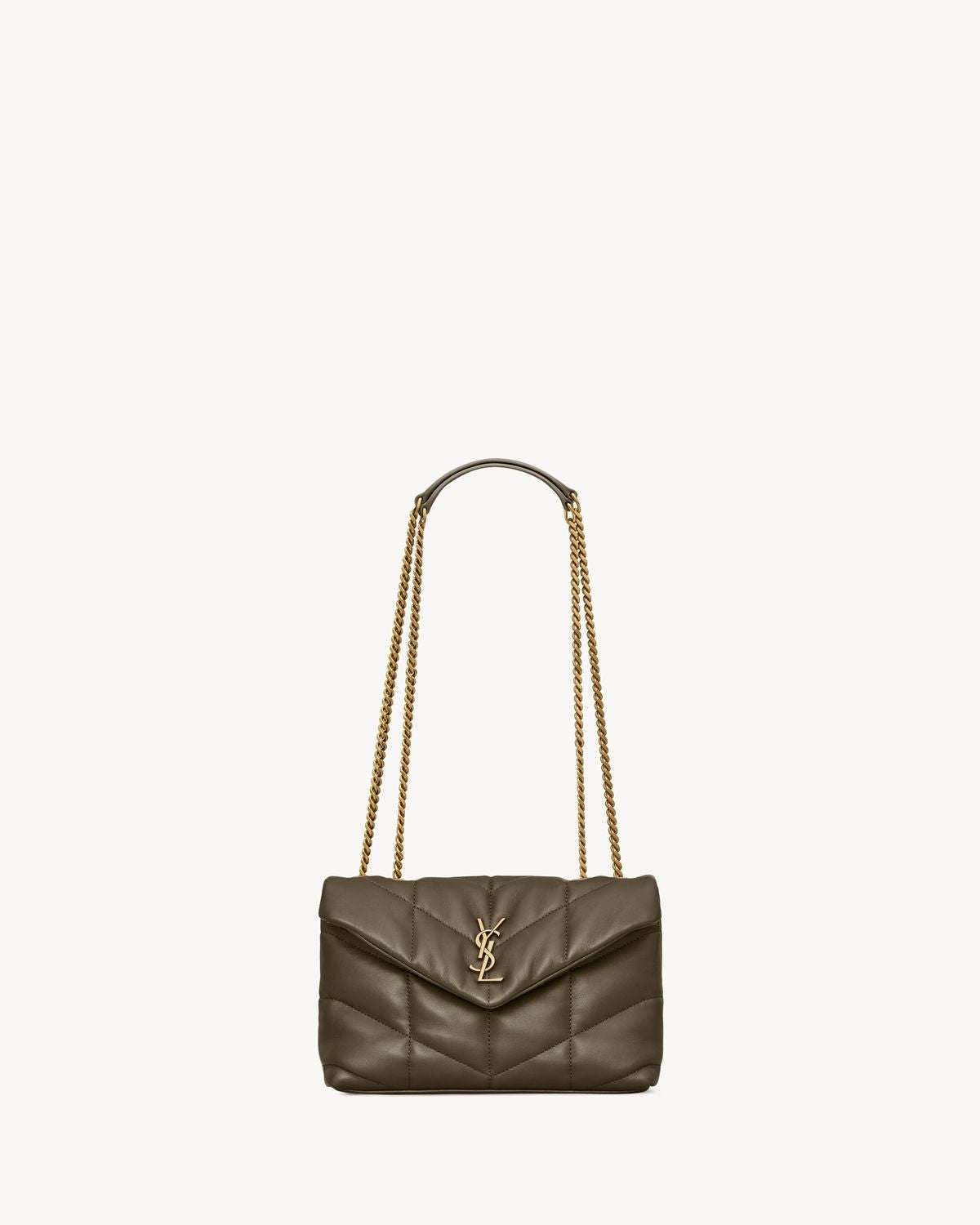 Luxury Saint Laurent Trending 2025 Women's Toy Puffer Bag in Lhtmusk | 7593371EL07