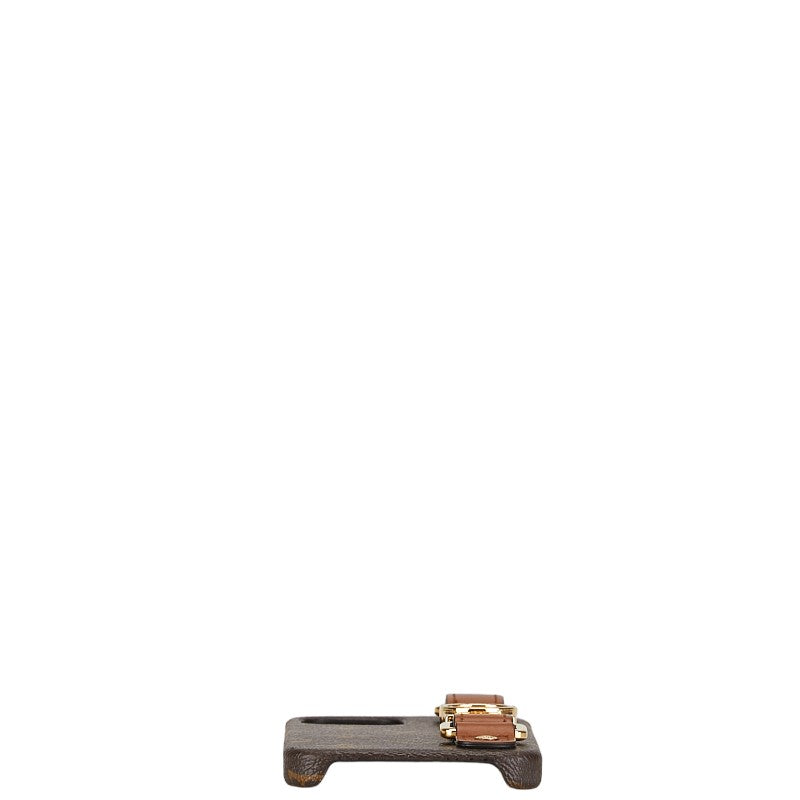 Louis Vuitton Monogram Vampire Dolphin iPhone Case M69782 Brown PVC Leather Louis Vuitton for iPhone 12/12 Pro