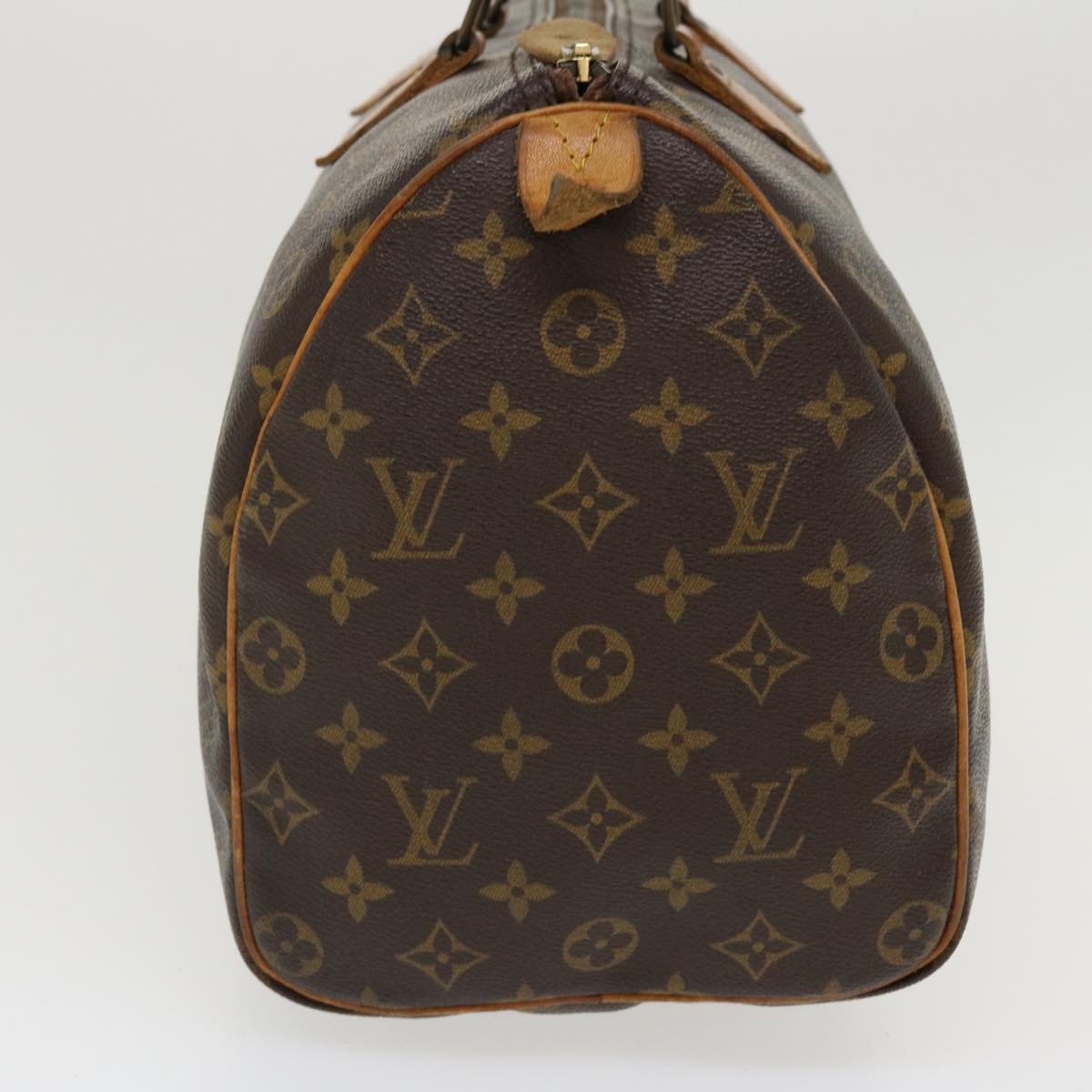 LOUIS VUITTON Monogram 35 Hand Bag M41524 LV 39207