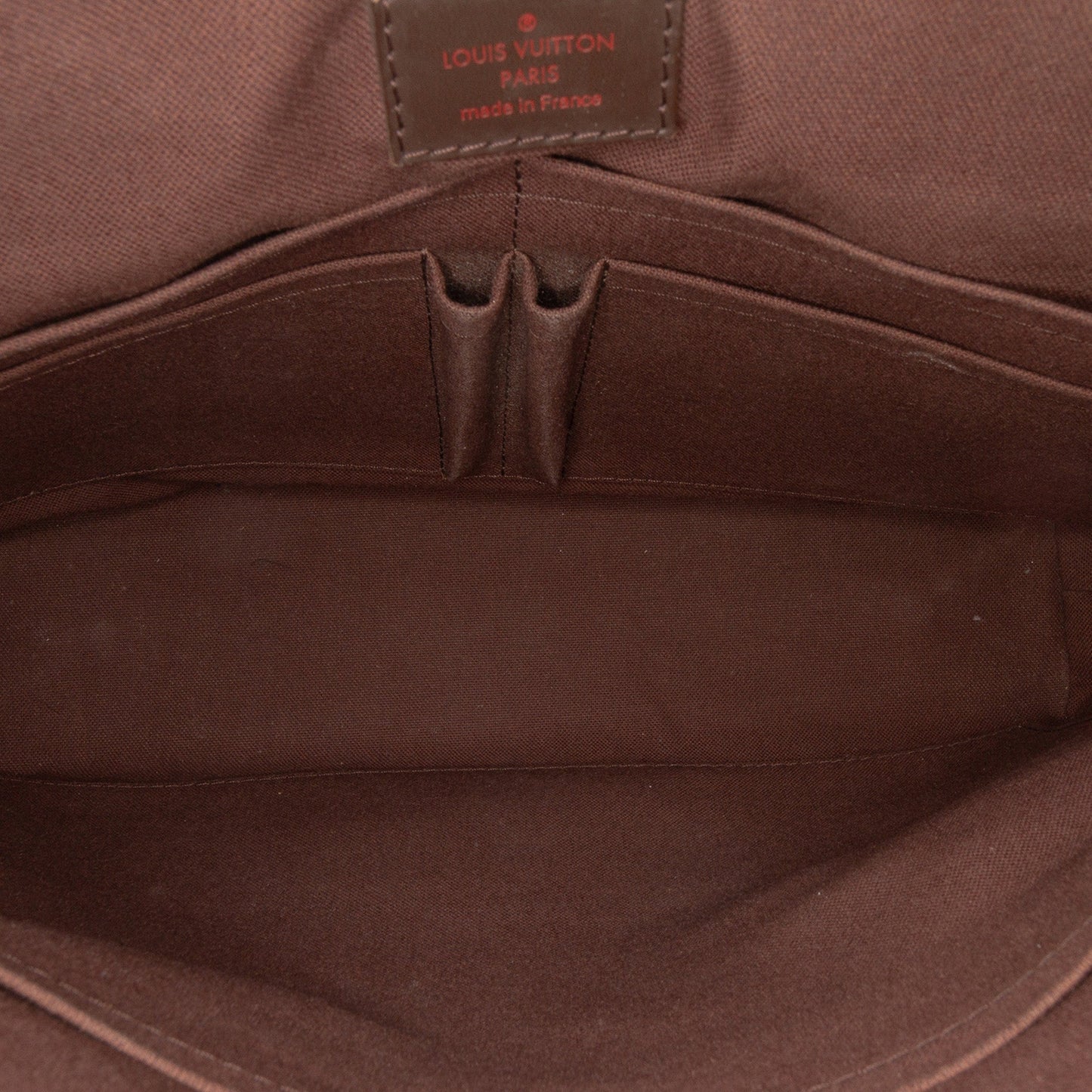 Brown Louis Vuitton Damier Ebene District MM Crossbody Bag