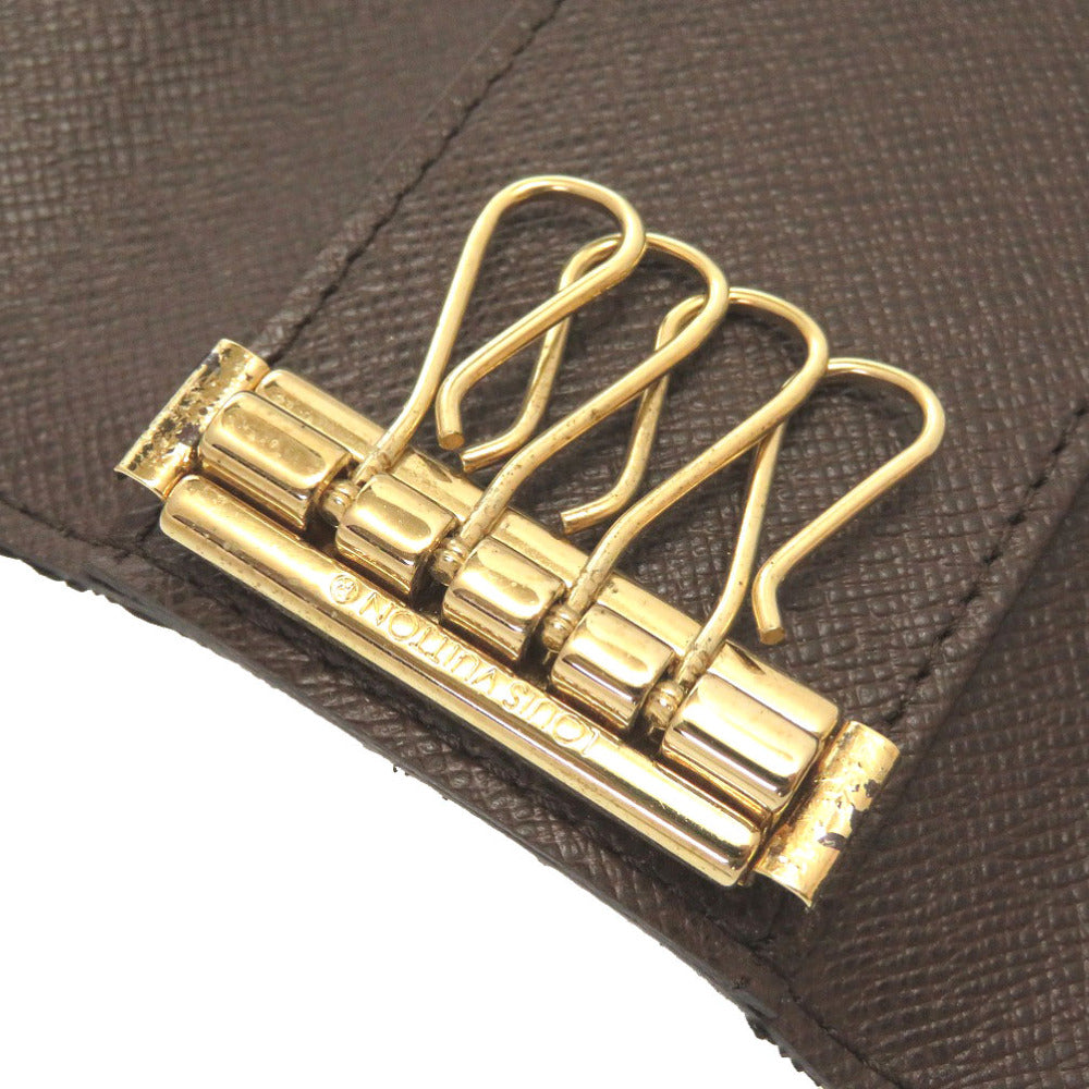 LOUIS VUITTON Key case Key holder N62631 Damier canvas Brown Damier Multicles4 Women(Unisex)