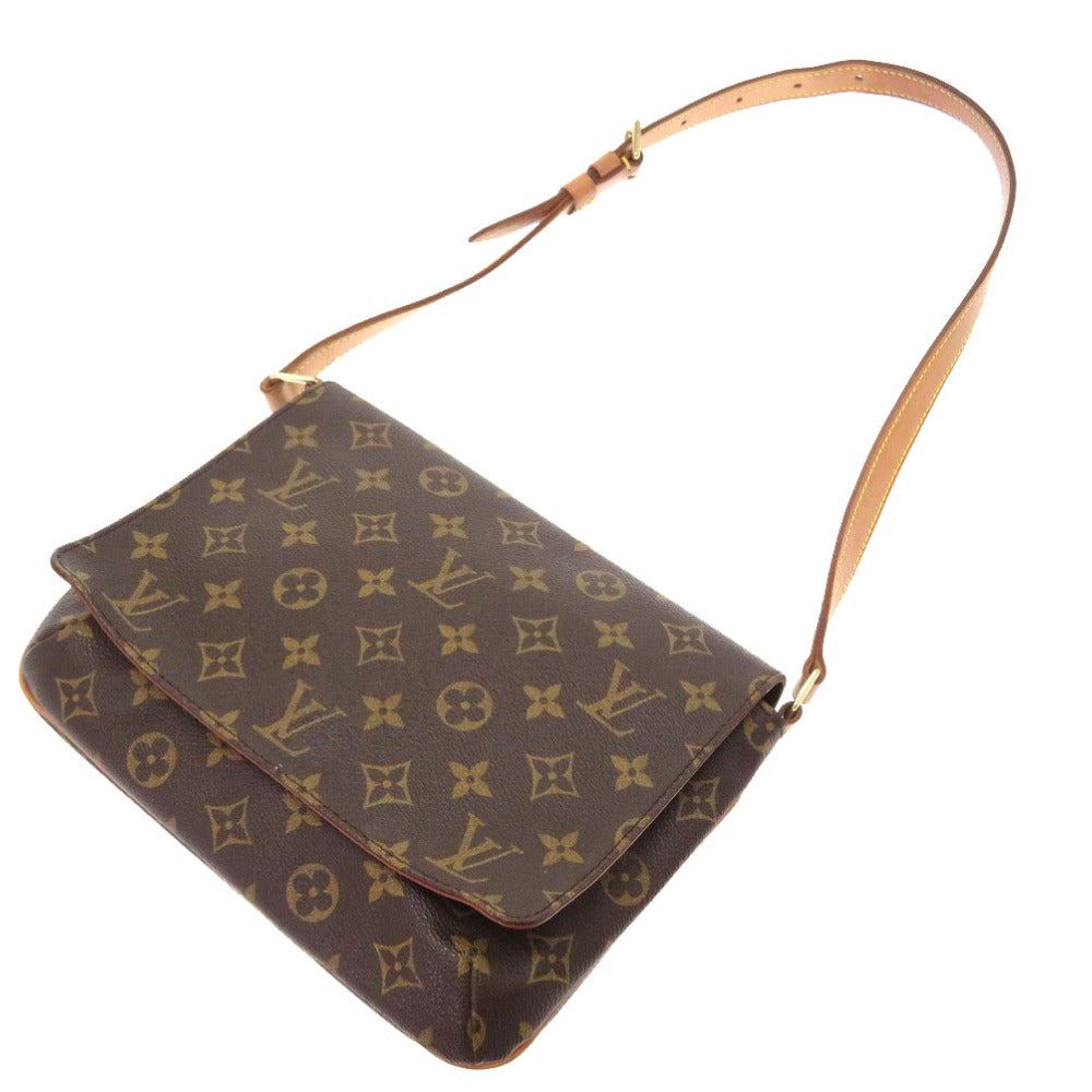 LOUIS VUITTON Shoulder Bag Monogram canvas Brown Monogram Musette Tango Short Strap Women