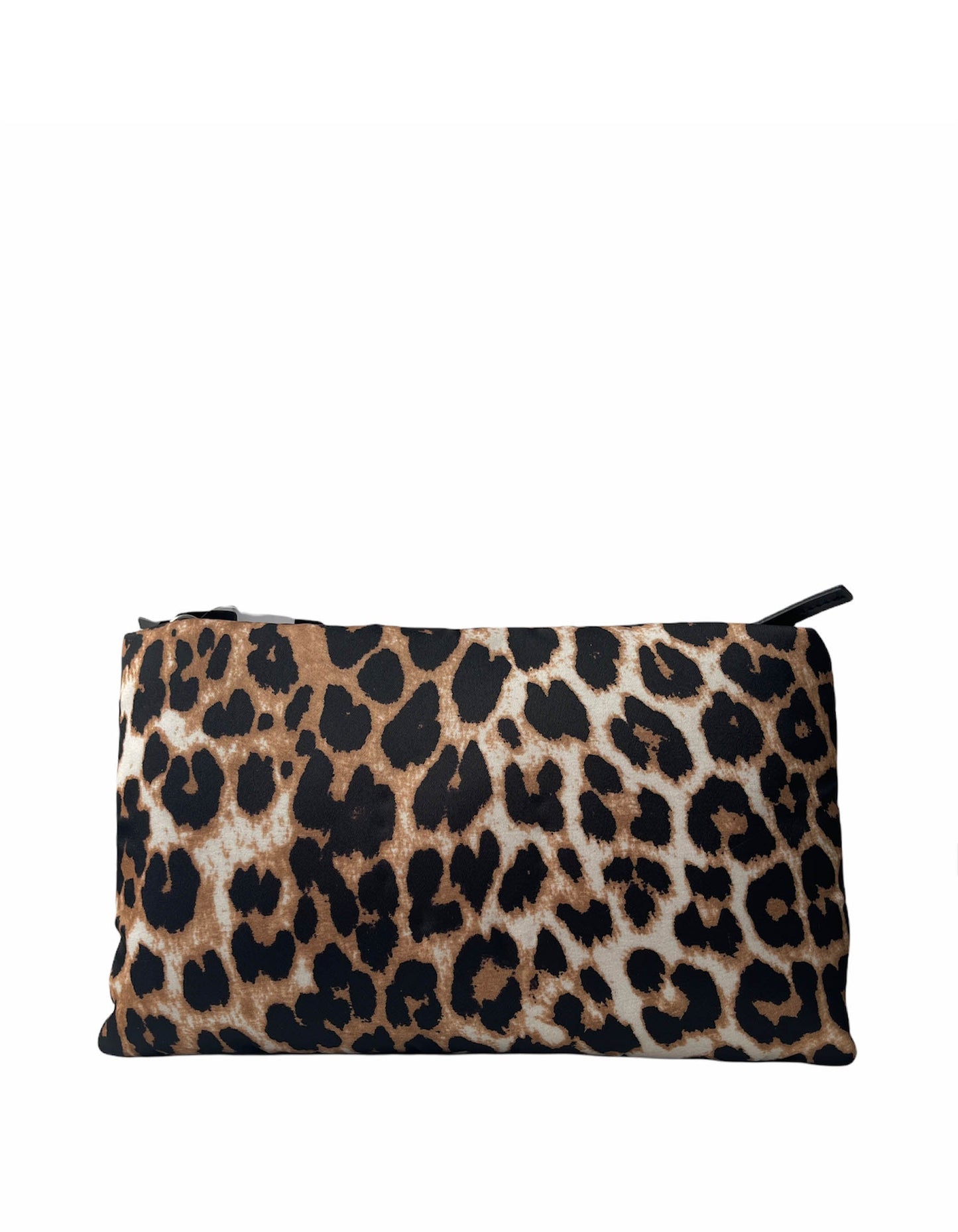 Prada NWT Leopard-Print Nylon Pouch/Crossbody Bag