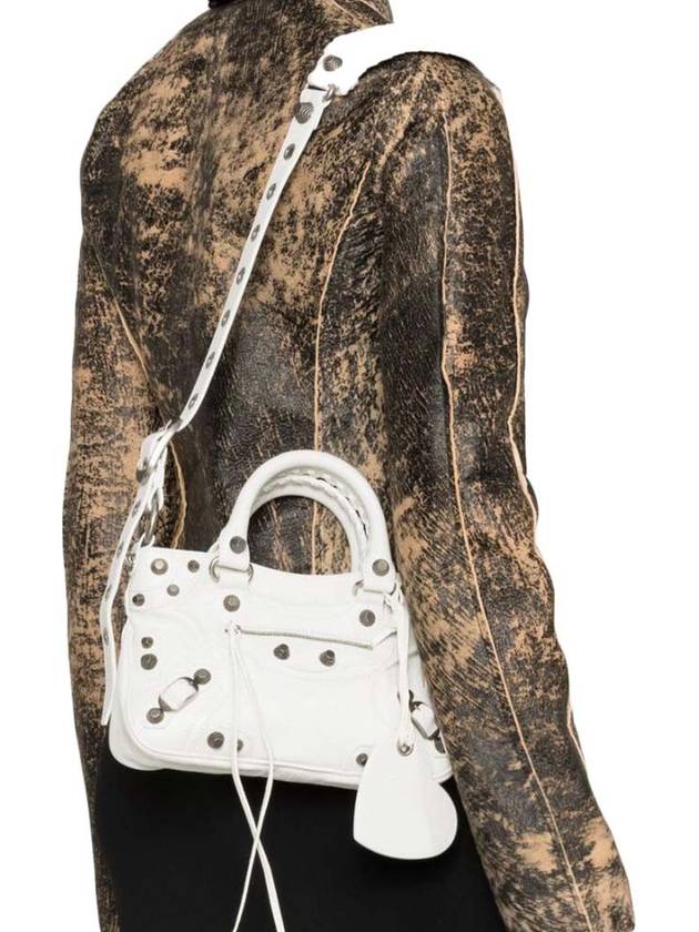 Luxury Balenciaga Trending 2026 Neo Cagole Small Tote Bag White