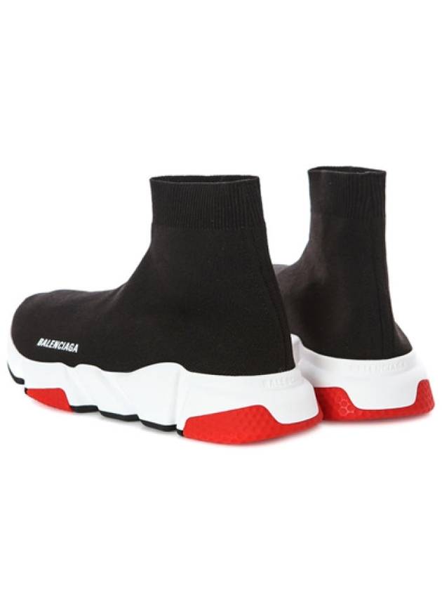 Luxury Balenciaga Trending 2026 Speed Runner High Top Sneakers Red Black
