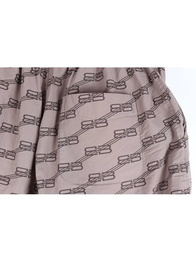 Luxury Balenciaga Trending 2026 BB logo cotton shorts