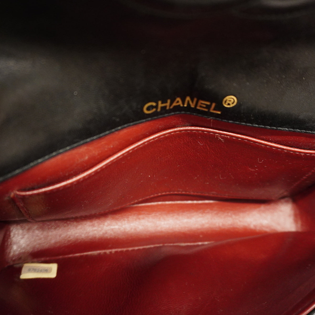 Chanel Shoulder Bag Matelasse Single Chain Lambskin Black