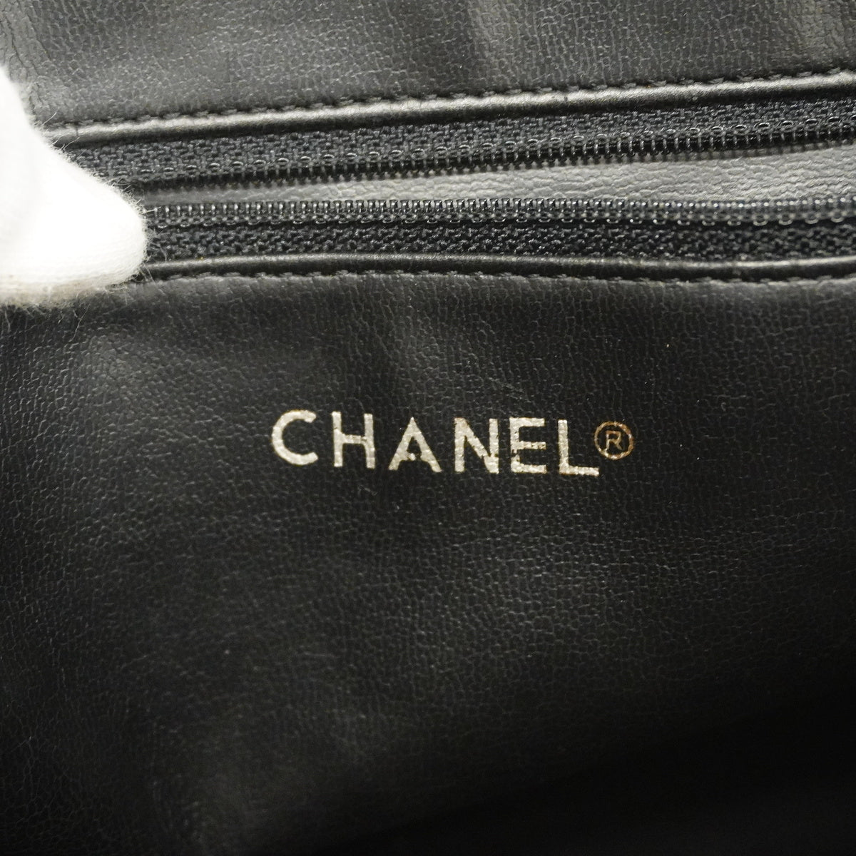Chanel Shoulder Bag Matelasse Chain Lambskin Black