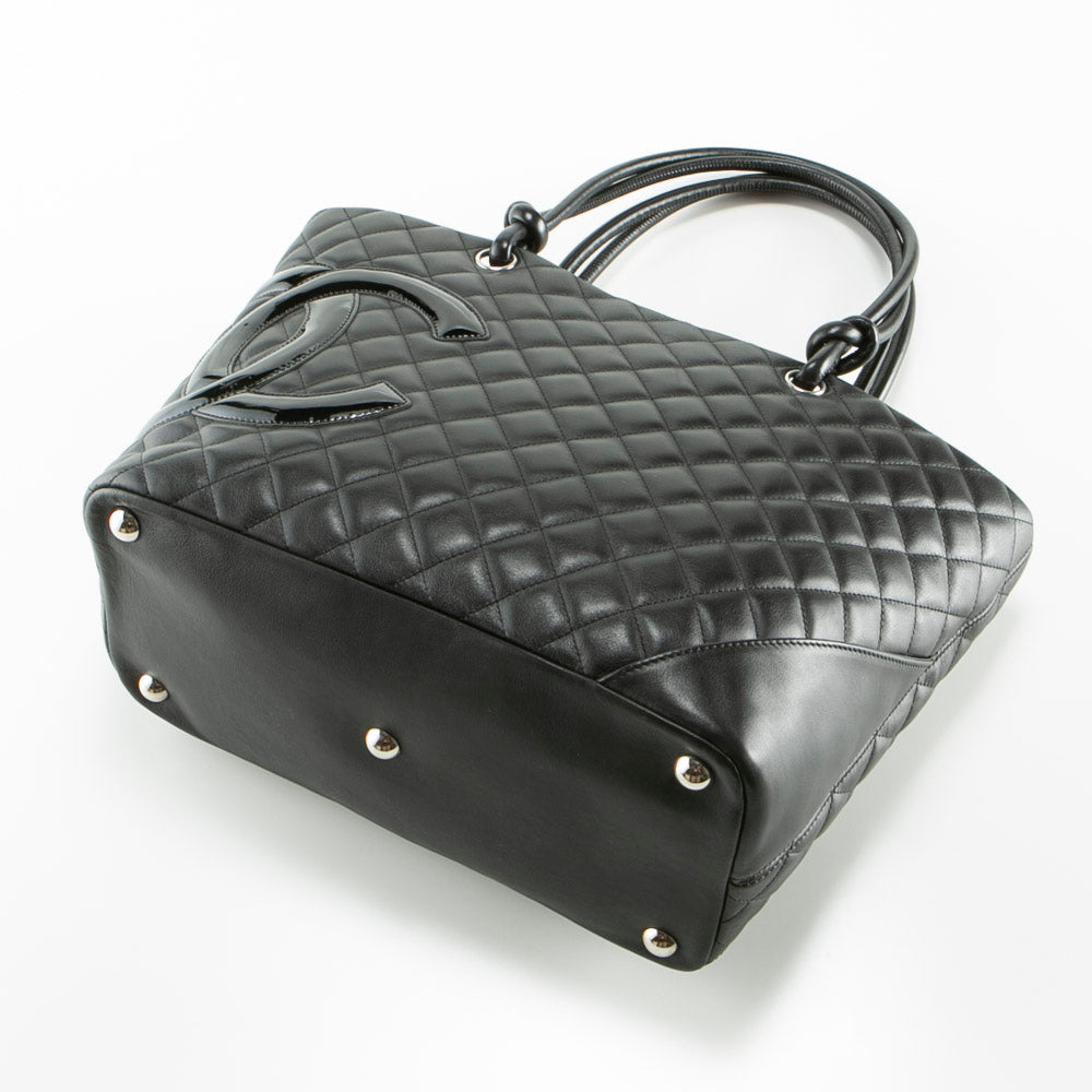 Chanel Cambon Large Tote Bag Black
