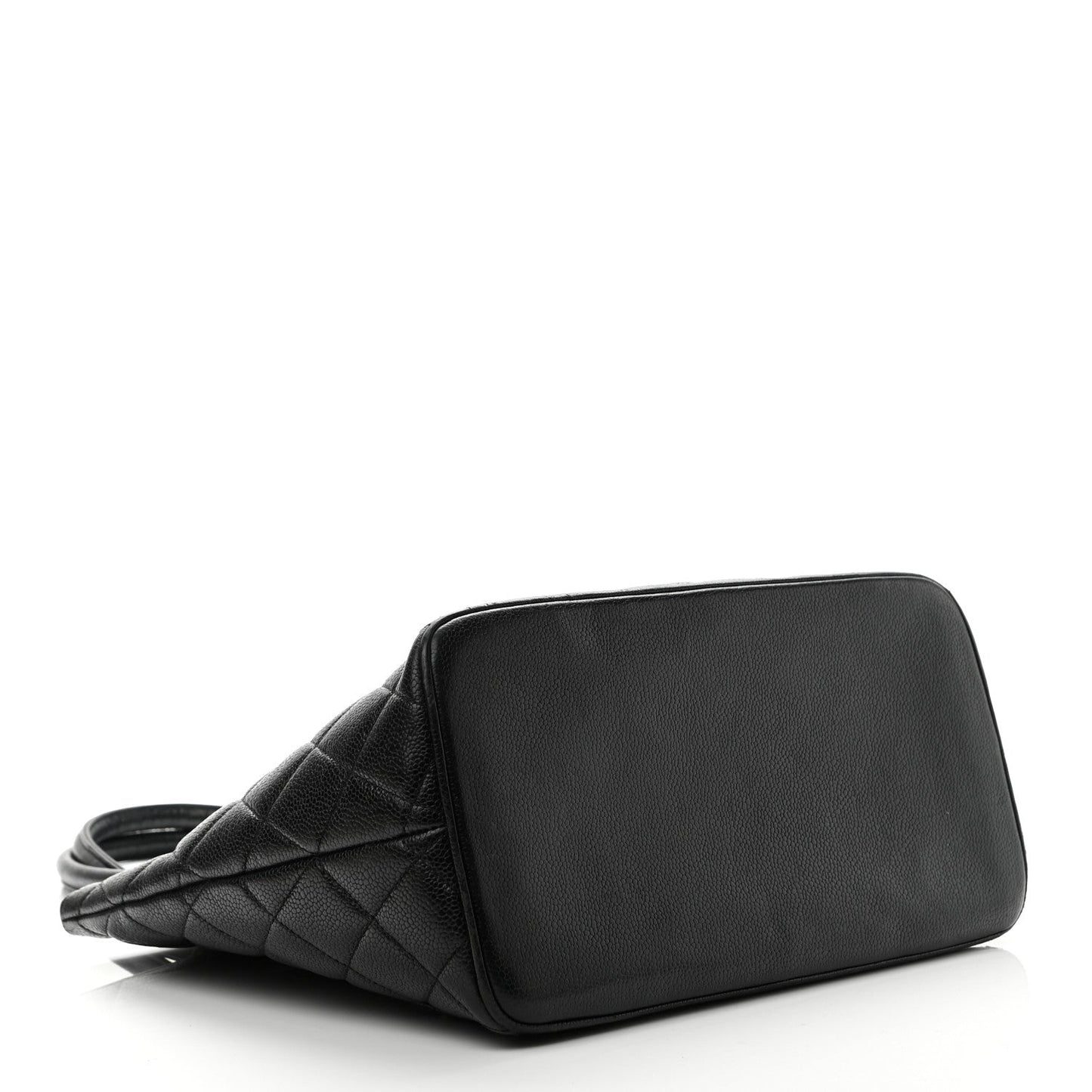 Chanel Caviar Quilted Medallion Tote Black