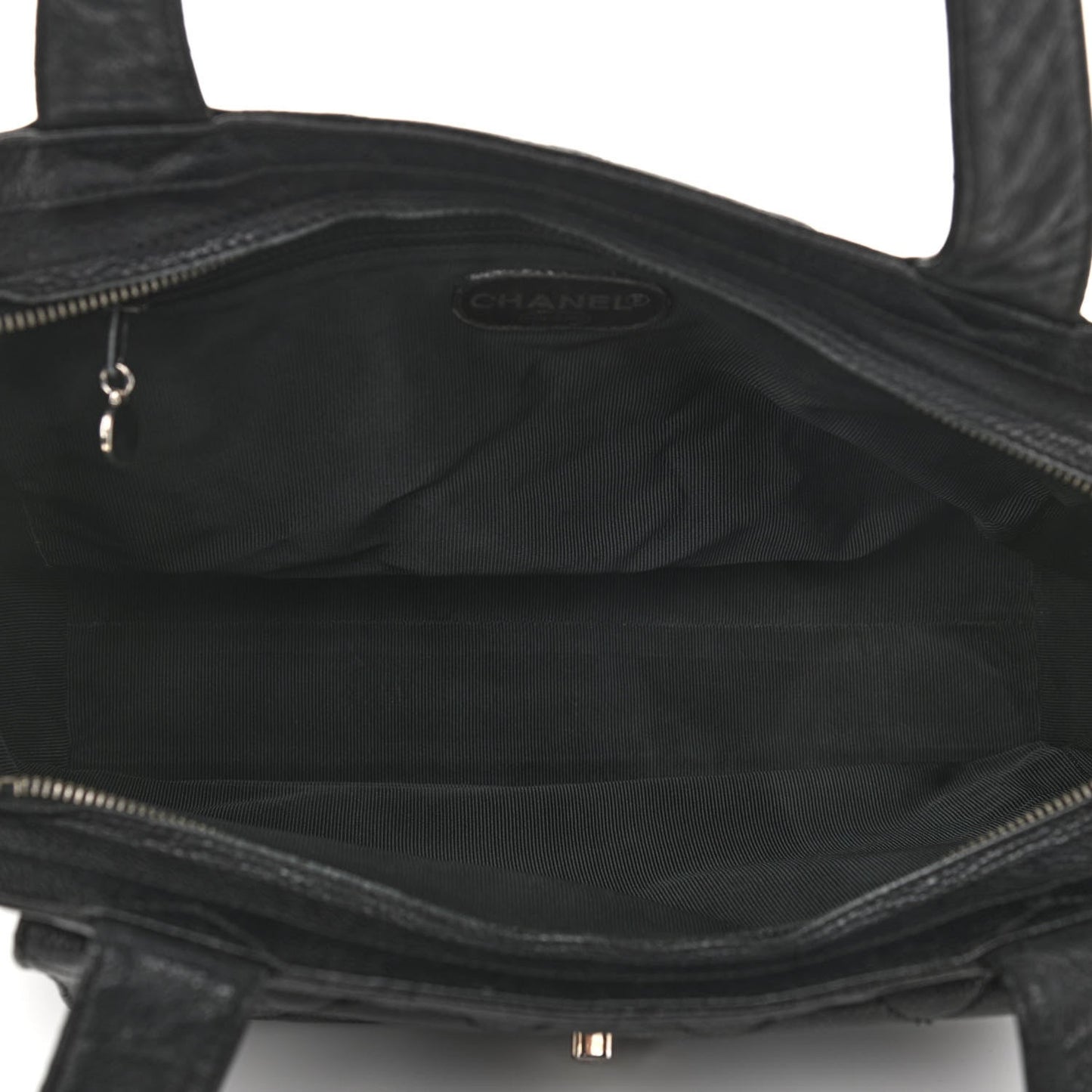 Chanel Caviar Quilted Flap Shoulder Bag Black