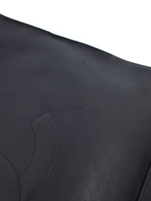 Chanel Coco Mark Chain Tote Bag Black