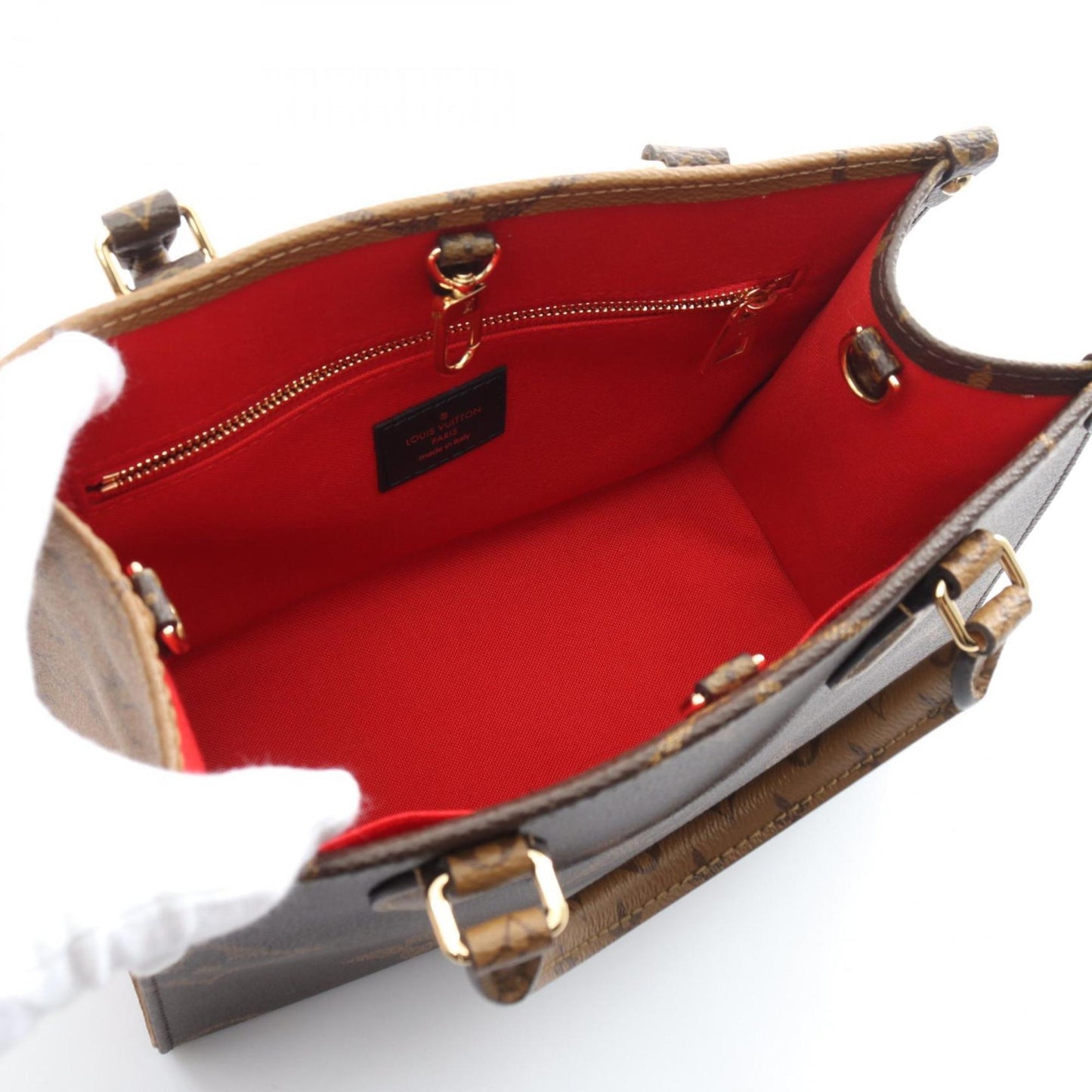 Louis Vuitton Monogram Reverse Coated Canvas Handbag