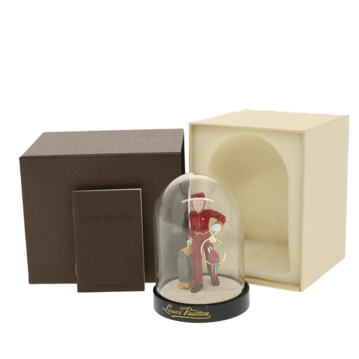LOUIS VUITTON Bellboy Snow Globe Clear M99551 LV 40477