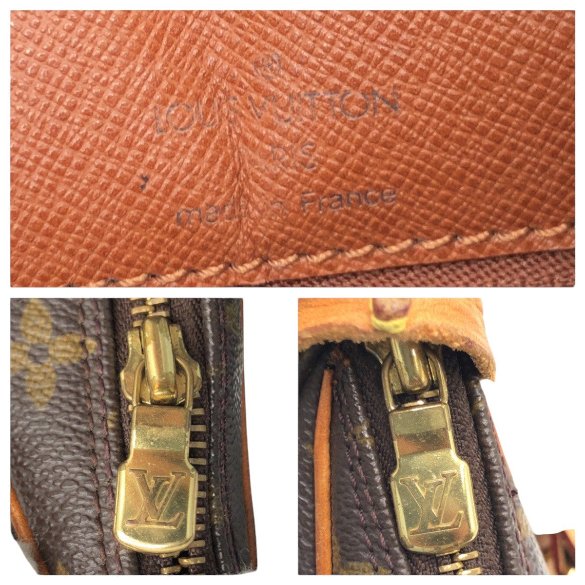 LOUIS VUITTON Shoulder Bag M51260 PVC Brown Monogram Boulogne Women