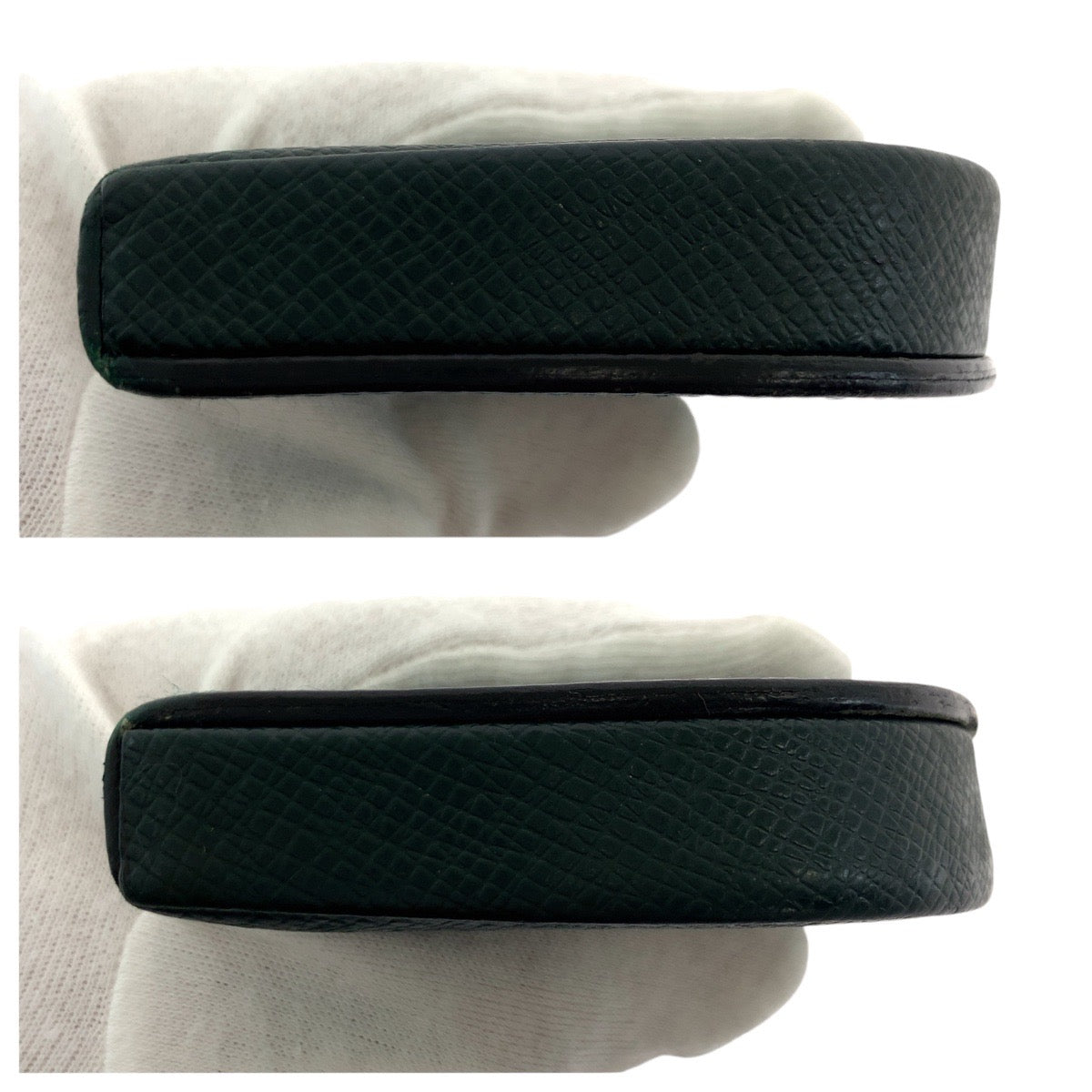 LOUIS VUITTON Coin case M30374 leather Epithea dark green Coin case Coin Pocket Unisex Taiga Portonet cuvette Women(Unisex)