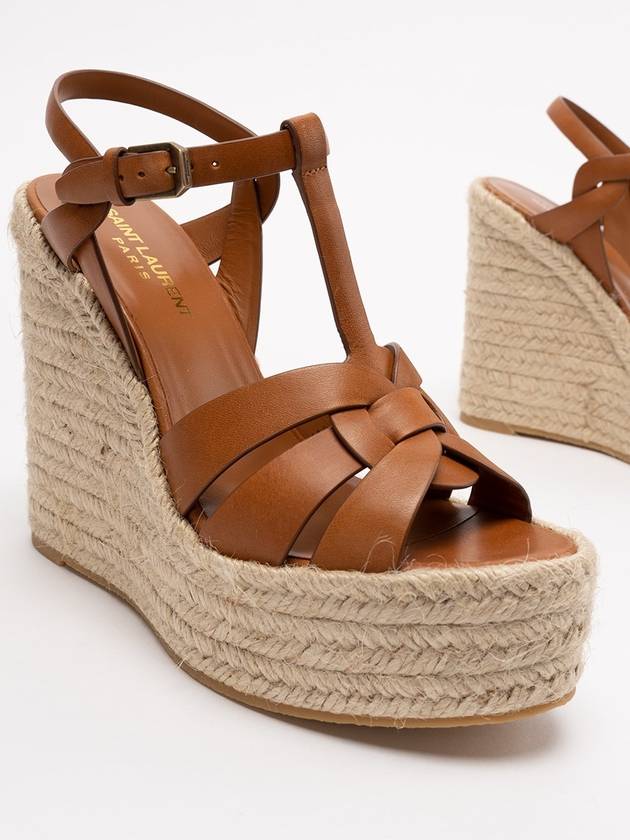 Luxury Saint Laurent Trending 2025 Luxury Saint Laurent Trending 2025 `Tribute` Espadrilles Wedge