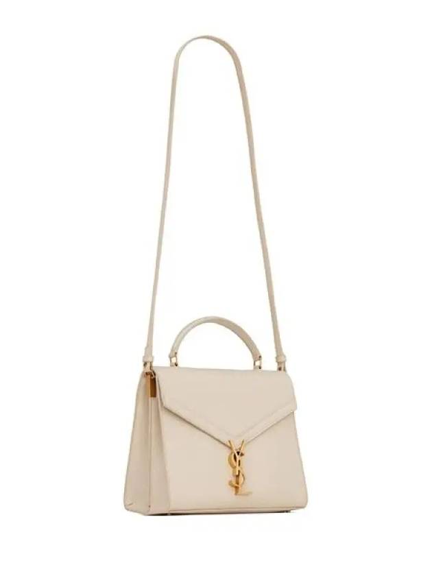 Luxury Saint Laurent Trending 2025 Casandra Grain Leather Tote Bag Beige