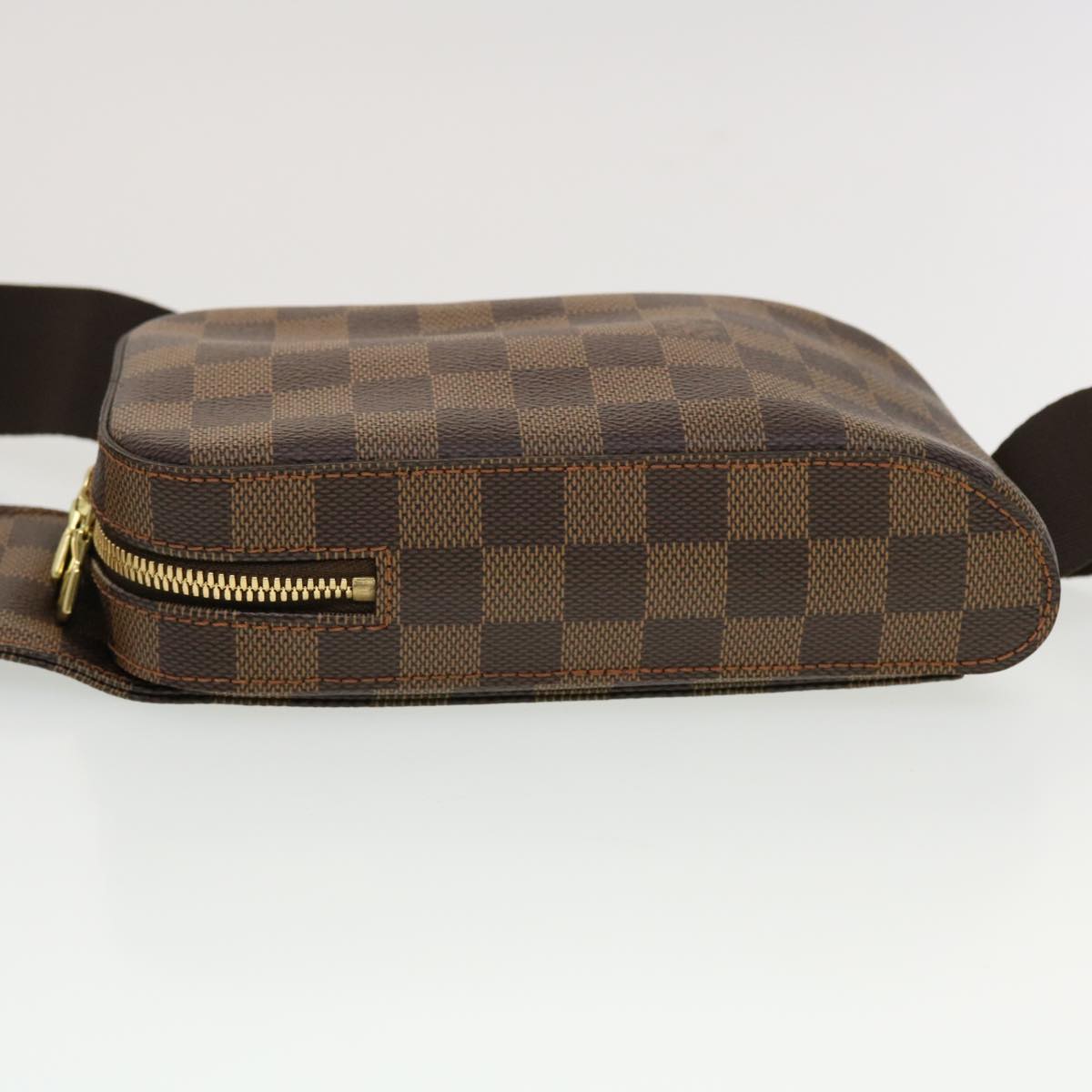 LOUIS VUITTON Damier Ebene Geronimos Shoulder Bag N51994 LV 43851A