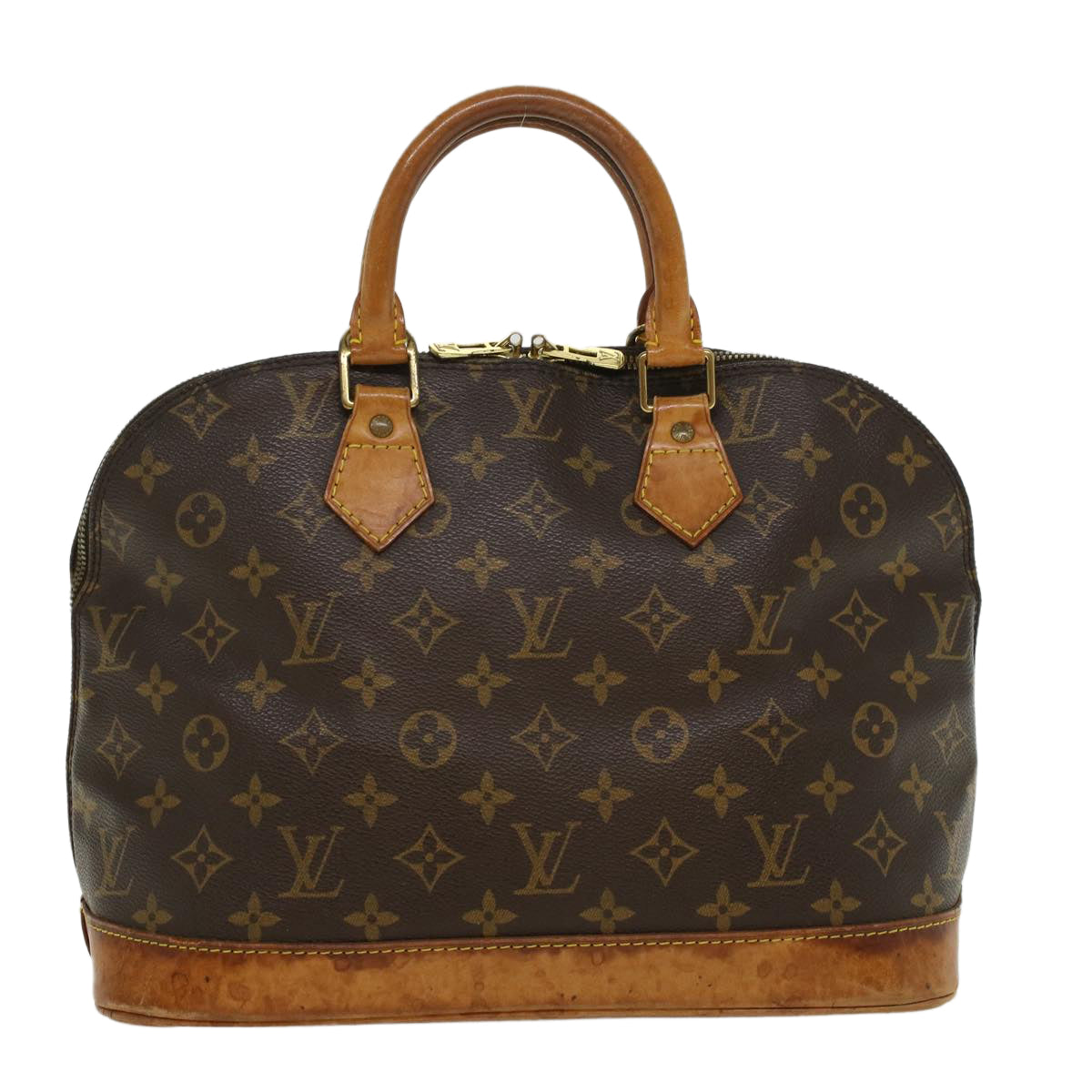 LOUIS VUITTON Monogram Alma Hand Bag M51130 LV Auth 44090