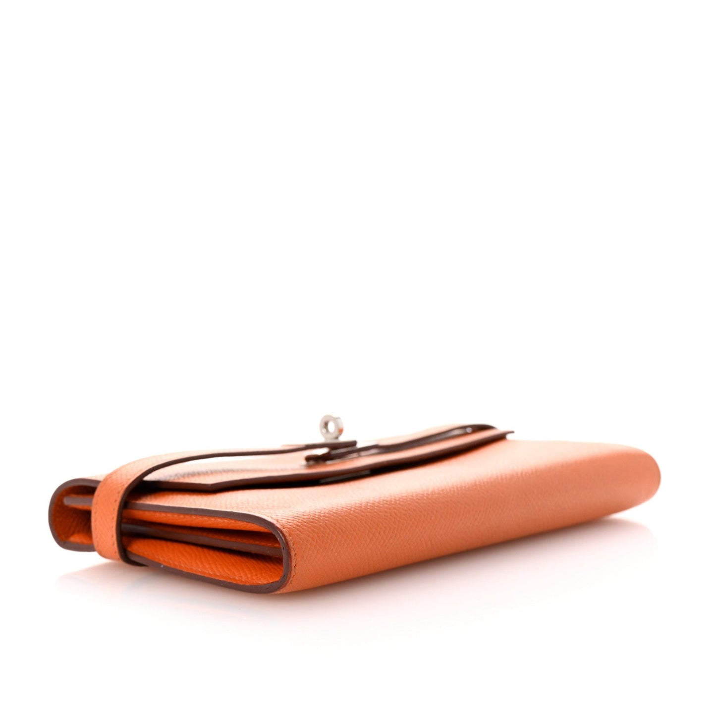 Hermes Epsom Kelly Longue Wallet Orange