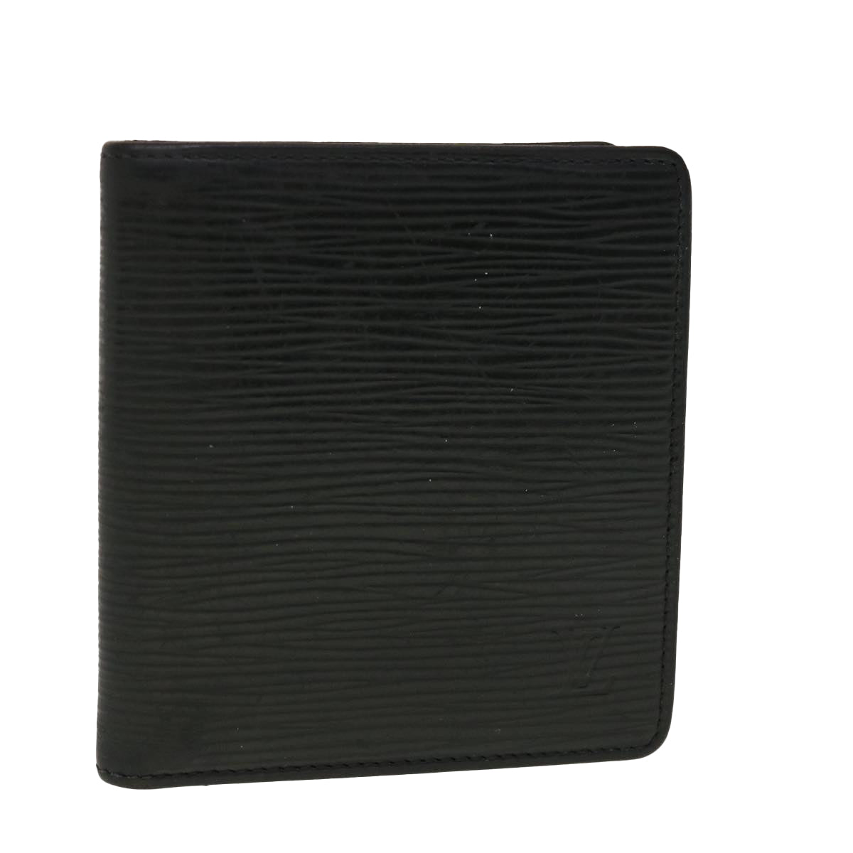 LOUIS VUITTON Epi Bifold Wallet Black LV 45100