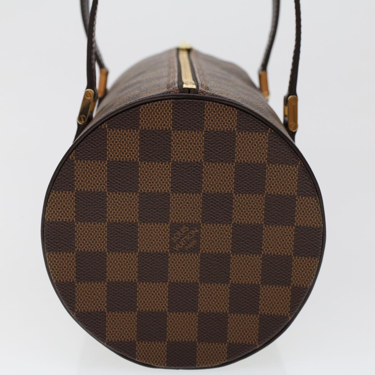 LOUIS VUITTON Damier Ebene Papillon 30 Hand Bag N51303 LV Auth 45635A