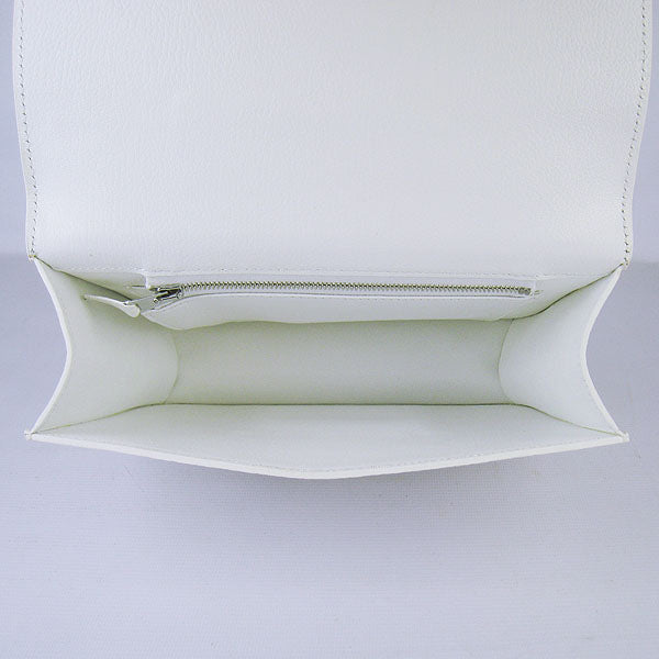 Luxury Hermes Constance Cowskin Leather Bag H017 beige silver