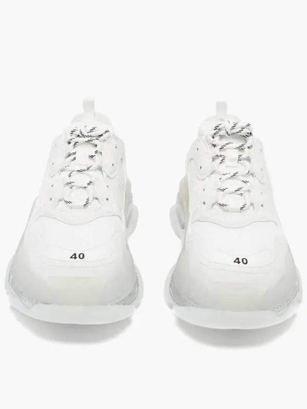 Luxury Balenciaga Trending 2026 Triple S Low Top Sneakers White Iridescent
