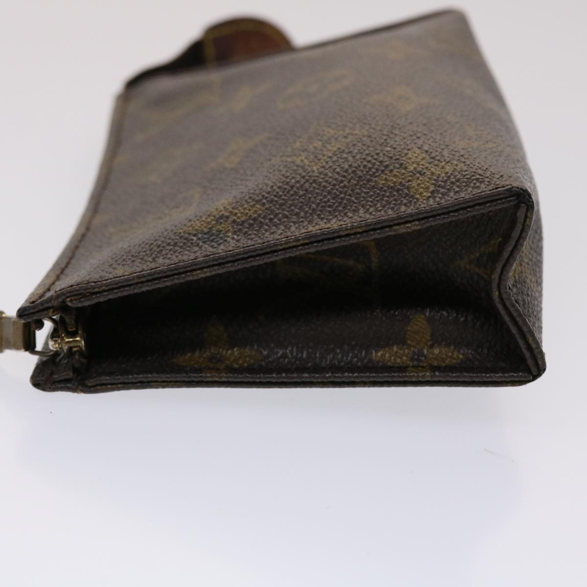 LOUIS VUITTON Monogram Poche Toilette 15 Pouch M47546 LV Auth 47309