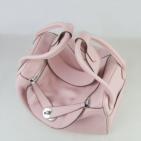 Luxury Hermes Lindy 34cm handbag 6208 pink