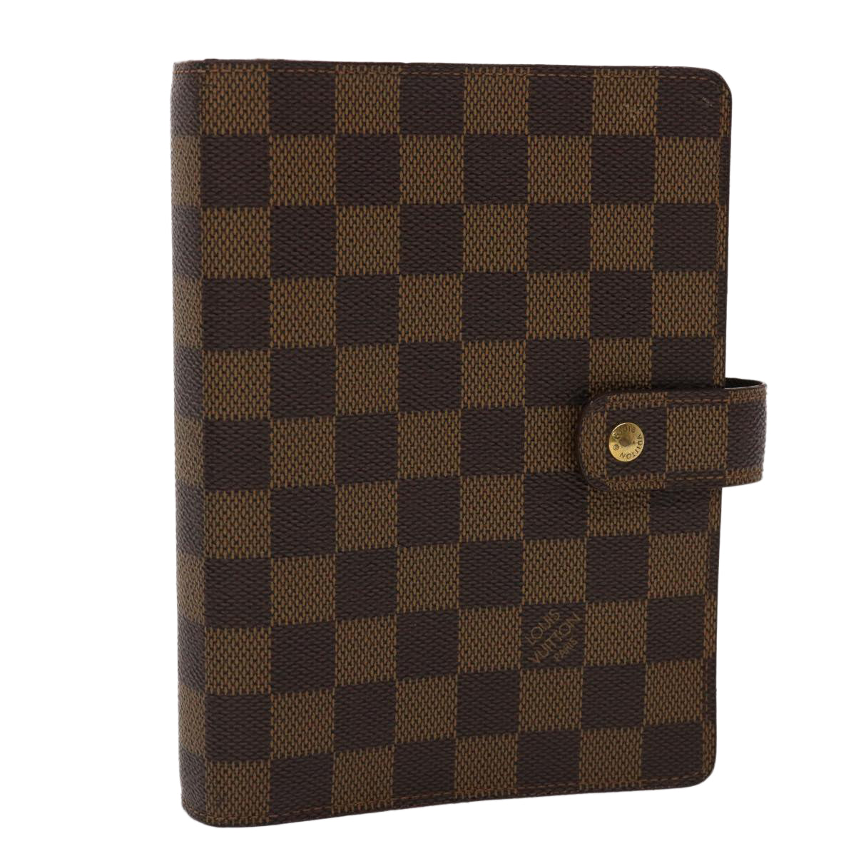 LOUIS VUITTON Damier Ebene Agenda MM Day Planner Cover R20240 LV 48078