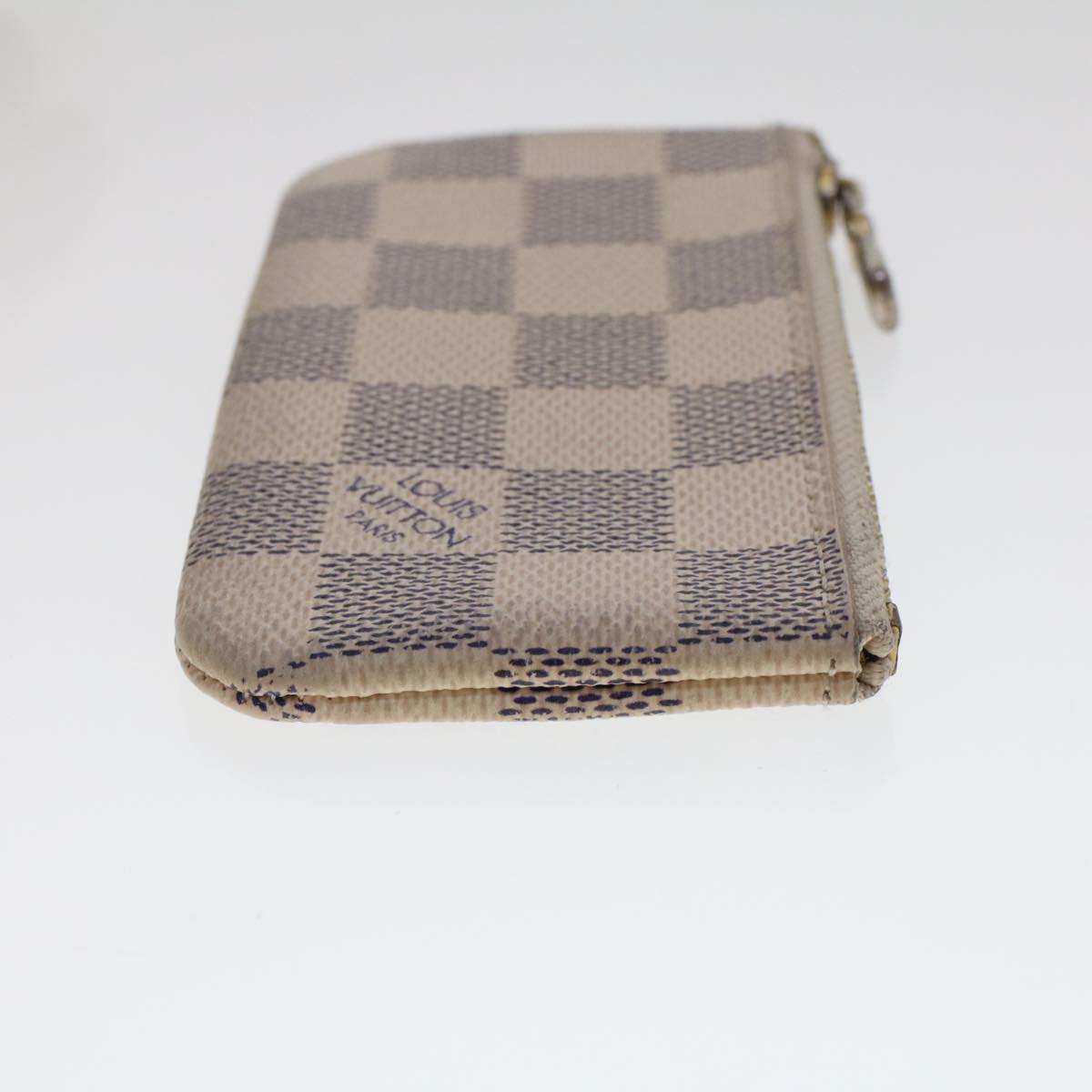 LOUIS VUITTON Damier Azur Pochette Cles Coin Purse N62659 LV 48480