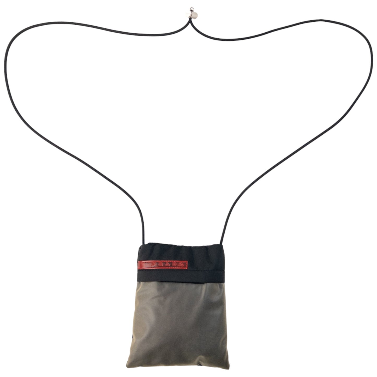 Prada Sport Transparent Pocket Mini Cross Body Bag