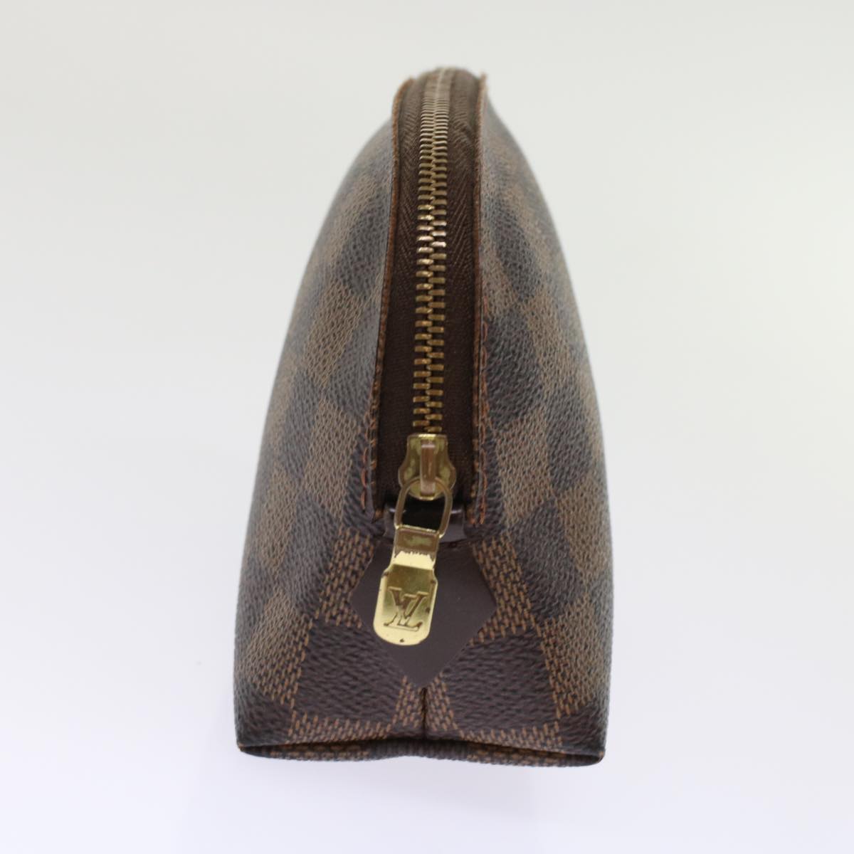 LOUIS VUITTON Damier Ebene Pochette Cosmetic PM Pouch N47516 LV 48839